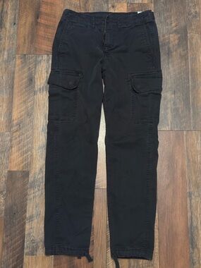 American Eagle Cargo Pants Black Flex Men’s Size 29x32